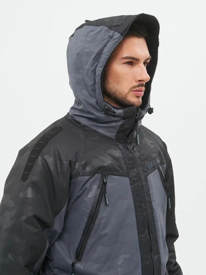 Костюм Huntsman Горка Люкс -15°C Серый Breathable (р.56-58/182-188 )