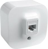 Розетка телефонная Legrand Quteo 7 822 14 (белый)