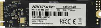 SSD Hikvision E1000 512GB HS-SSD-E1000/512G