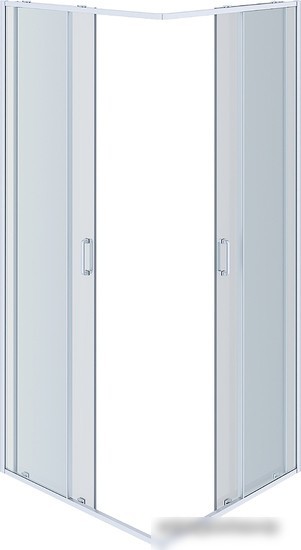 Душевой уголок Aquatek AQ ARI KV 09020BL 90x90 (черный/прозрачное стекло)
