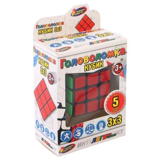 Головоломка Играем вместе Логическая кубик 3x3 ZY753032-R