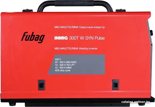 Сварочный инвертор Fubag INMIG 300T W SYN Pulse 31593 + горелка (31593.1)