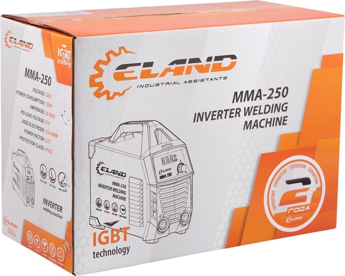 Сварочный инвертор ELAND MMA-250