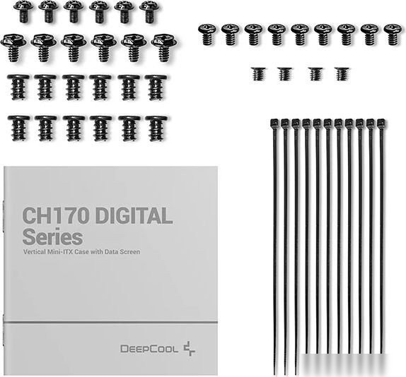 Корпус DeepCool CH170 Digital R-CH170-BKNPI0D-G-1