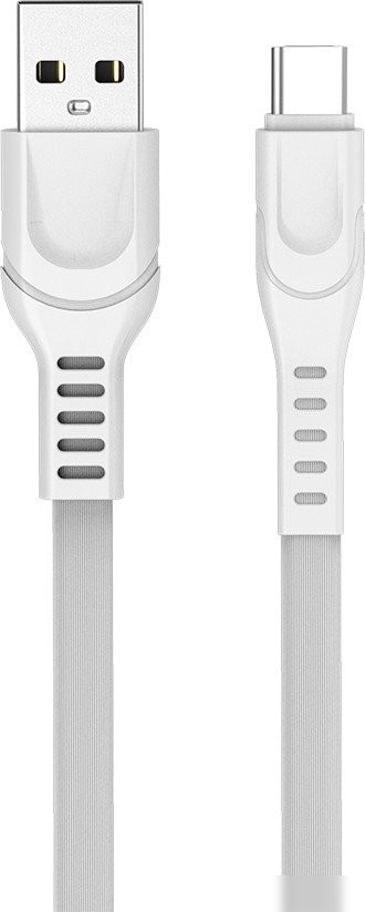 Кабель Atomic Cabler 30.317 USB Type-A - USB Type-C (1 м, белый)