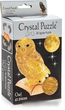 3Д-пазл Crystal Puzzle Сова 90247