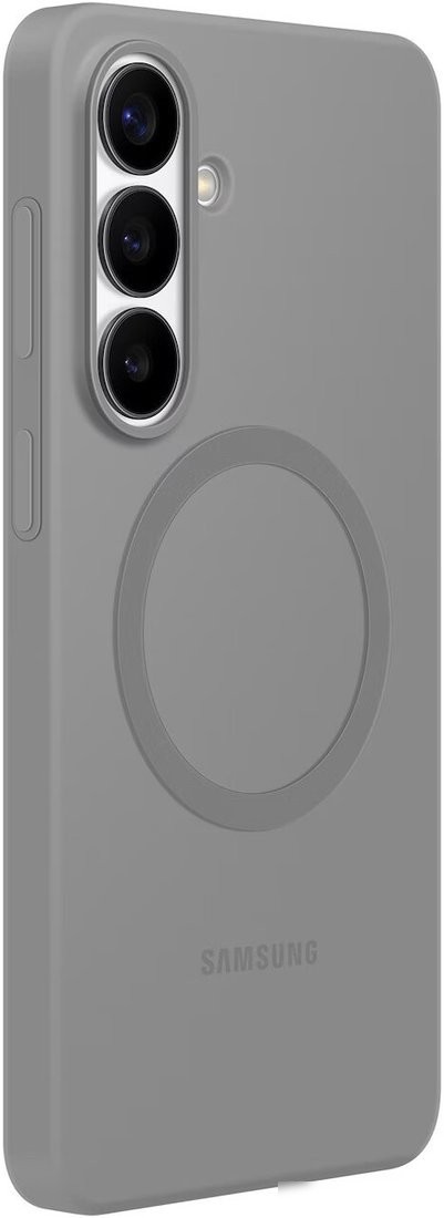 Чехол для телефона Samsung Silicone Magnet Case для Samsung Galaxy S26+ (серый)