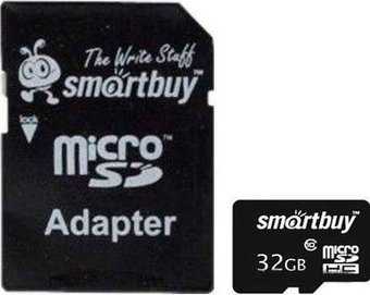 Карта памяти SmartBuy microSDXC Class 10 128GB (SB128GBSDCL10-01)