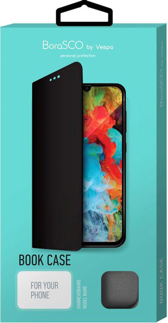 Чехол для телефона BoraSCO Tecno Camon 18/18P 40961 (черный)