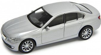 Легковой автомобиль Welly BMW 535i 43635W (серебристый)