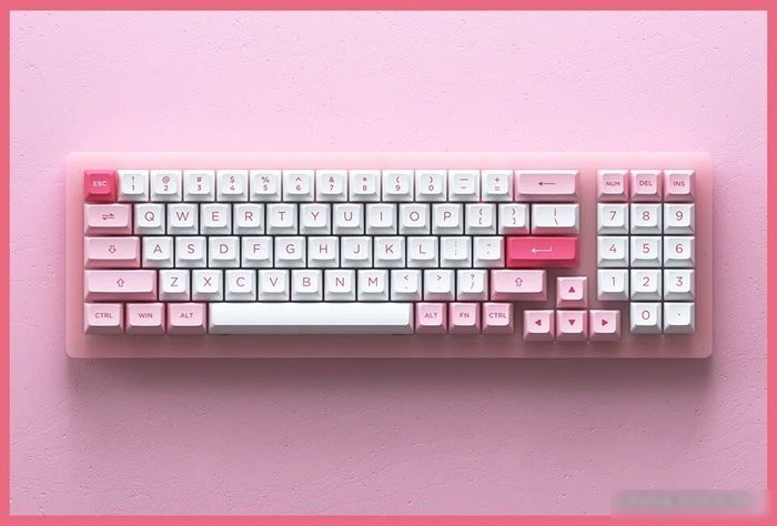 Клавиатура Akko ACR 98 Mini Prunus Lannesiana (Akko CS Jelly White, нет кириллицы)