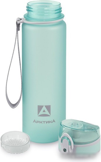Бутылка для воды Арктика 720-500-CNM 500мл (голубой)