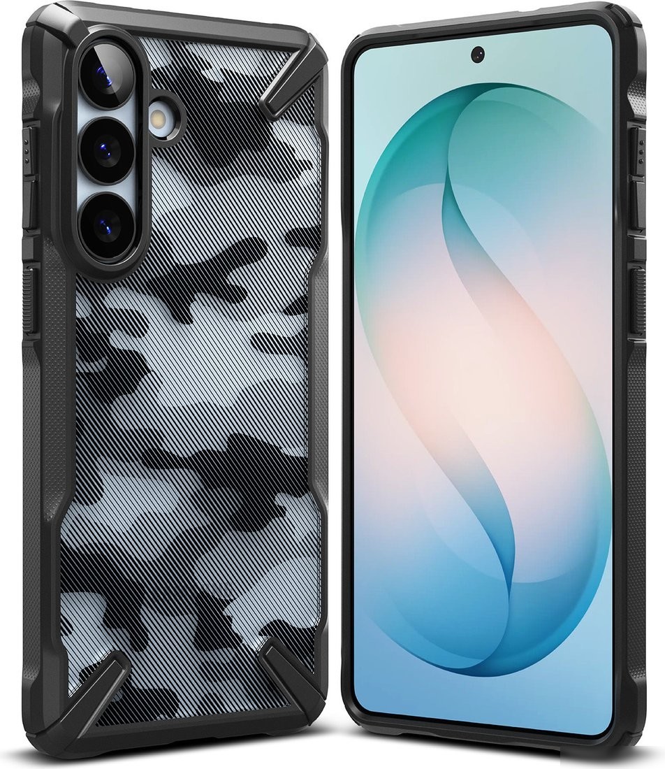 Чехол для телефона Ringke Fusion X для Galaxy S26 (Camo Black)