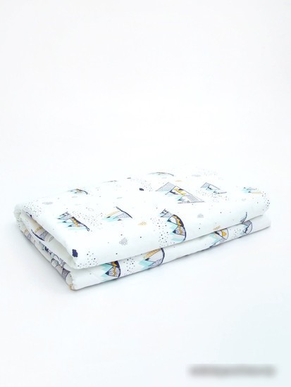 Постельное белье Amarobaby Жирафики AMARO-5201-G (белый/мята)