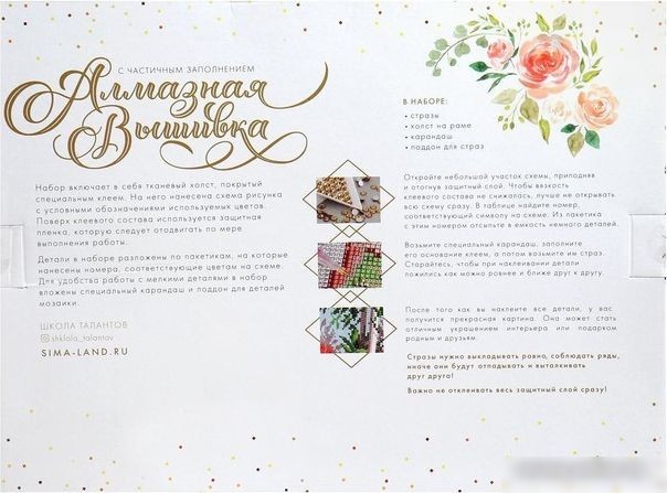 Алмазная мозаика Школа талантов Павлины 5371197