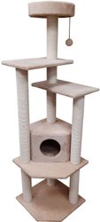 Комплекс Cat House Торнадо (хлопок бежевый)