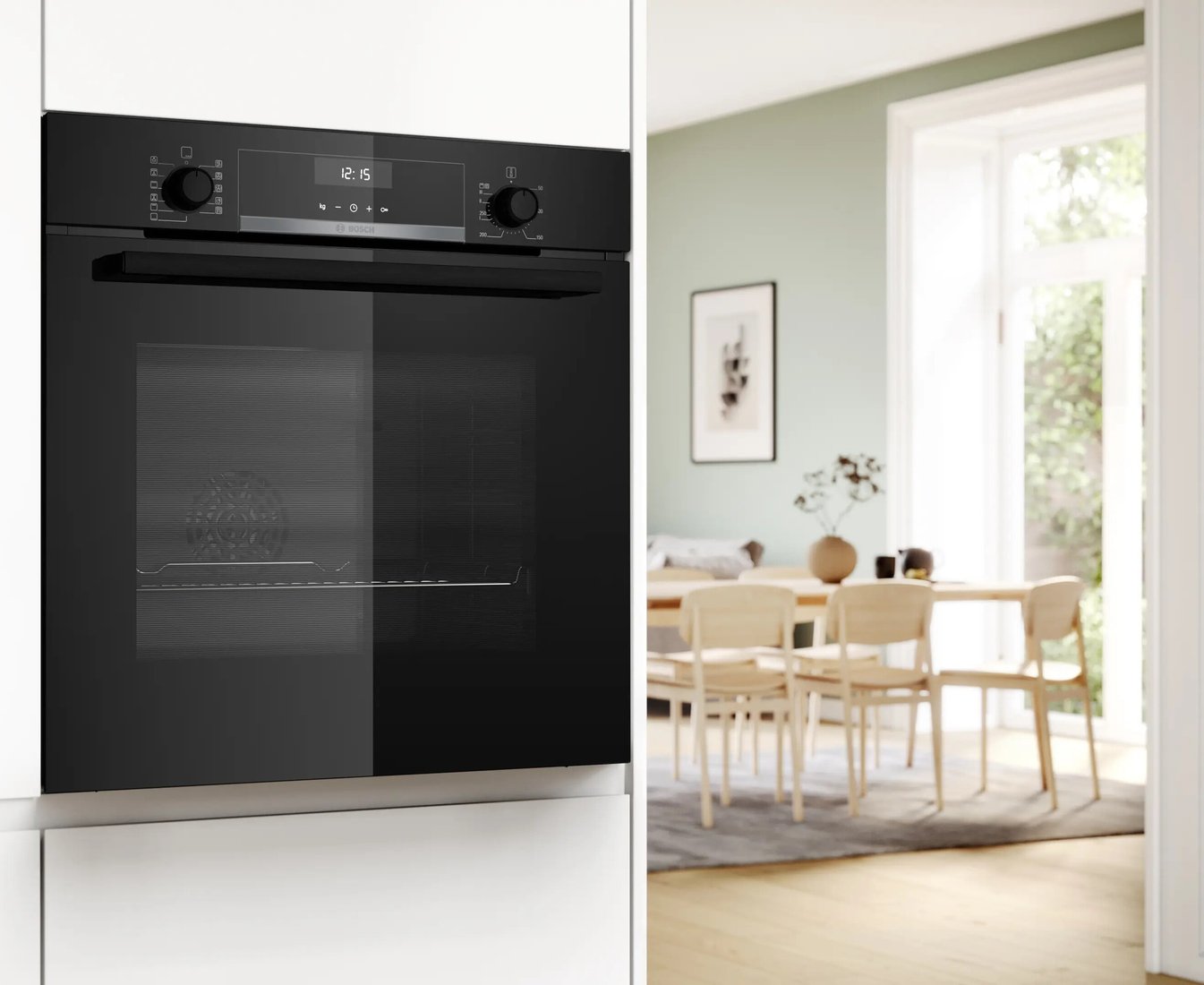 Электрический духовой шкаф Bosch Serie 6 HBG537FB4
