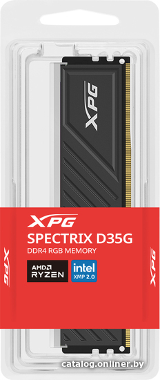 Оперативная память ADATA XPG Spectrix D35G RGB 8ГБ DDR4 3600 МГц AX4U36008G18I-SBKD35G