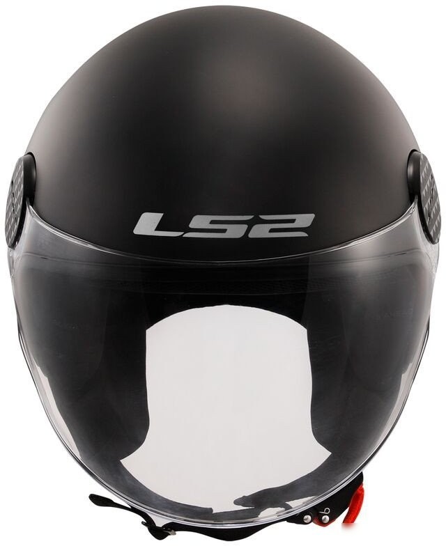 Мотошлем LS2 OF558 Sphere II Solid (M, черный матовый)