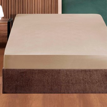 Постельное белье DO&CO Soft на резинке 180x200x30 12123 (молочный)