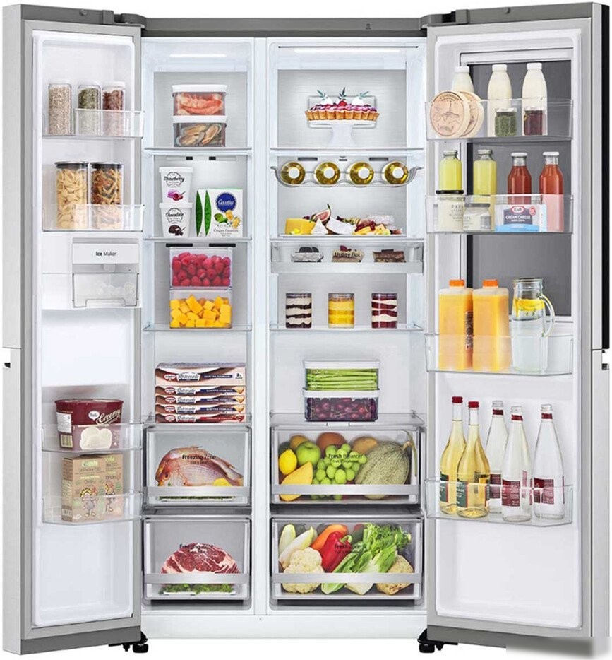 Холодильник side by side LG DoorCooling+ GC-Q257CAFV