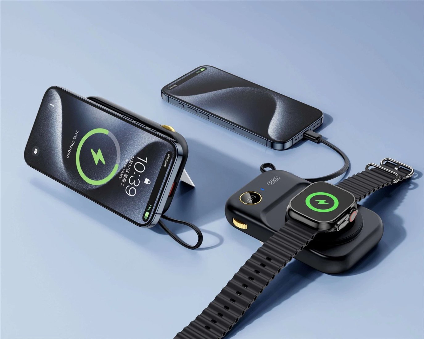 Внешний аккумулятор XO PR270 10000mAh (черный)