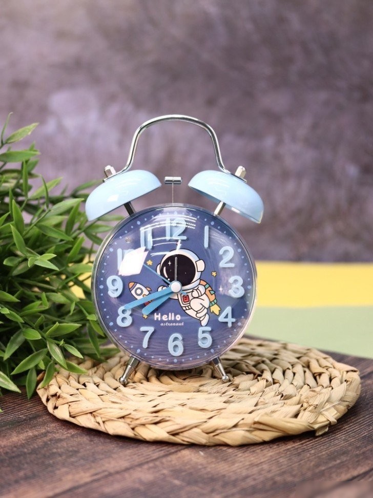 Настольные часы ILikeGift Clear wake-up with animals HL-5140-04 (astronaut)