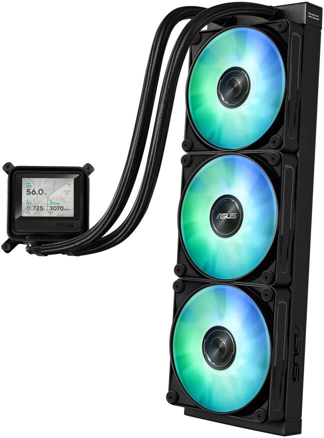 Система жидкостного охлаждения для процессора ASUS Max Gaming LC 360 ARGB LCD