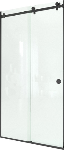 Душевая дверь Benetto BEN-501_BL_C 145x220 (прозрачное стекло/черный)