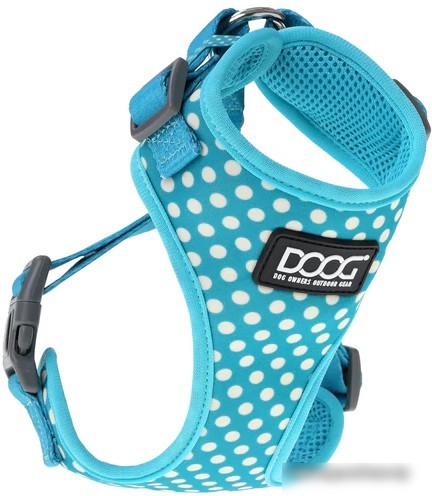 Шлея Doog Neoflex Scooby HARBWSSOFT-L (голубой в белую крапинку) Шлея Doog Neoflex Scooby HARBWSSOFT-L (голубой в белую крапинку)