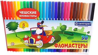 Фломастеры Centropen Пингвины 7790 3086 (30 цв)