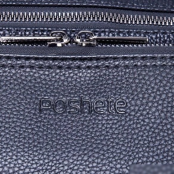 Мужская сумка Poshete 249-8132-18-BLK (черный)
