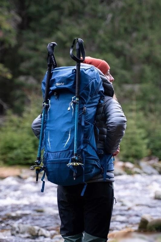 Туристический рюкзак Husky Rony 50L (синий)