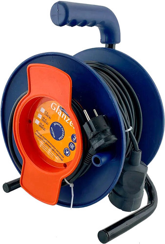 Удлинитель на катушке Glanzen EC-50-003