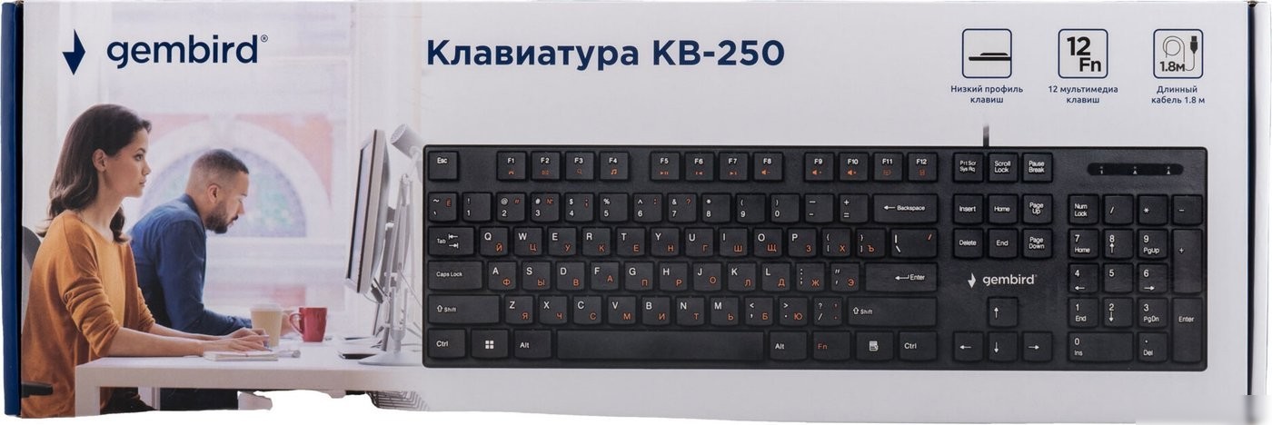 Клавиатура Gembird KB-250