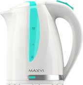 Электрический чайник Maxvi KE1701P (белый/зеленый)
