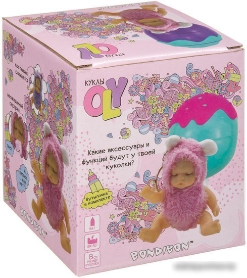 Кукла Bondibon OLY спящая ВВ3879