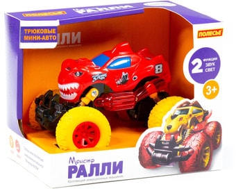 Игрушечный транспорт Полесье Монстр ралли - Акула инерционный (со светом и звуком) 78858