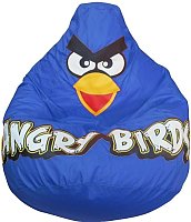 Кресло-мешок Flagman Груша Макси XXL Angry Birds Г2.1-046 (синий)