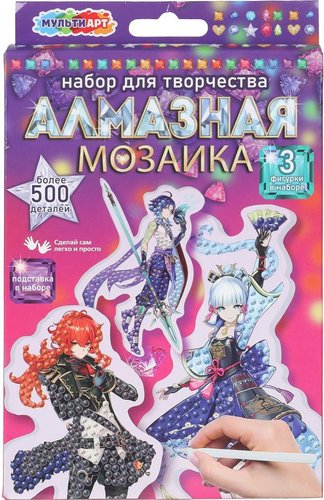 Алмазная мозаика MultiArt Геншин AMFP-128637