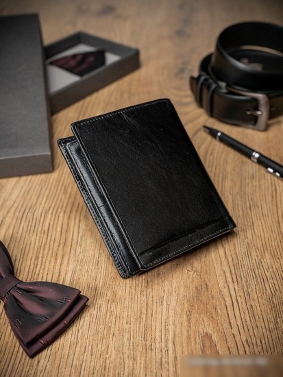 Кошелек Cedar Rovicky PC-102-BAR RFID (черный)