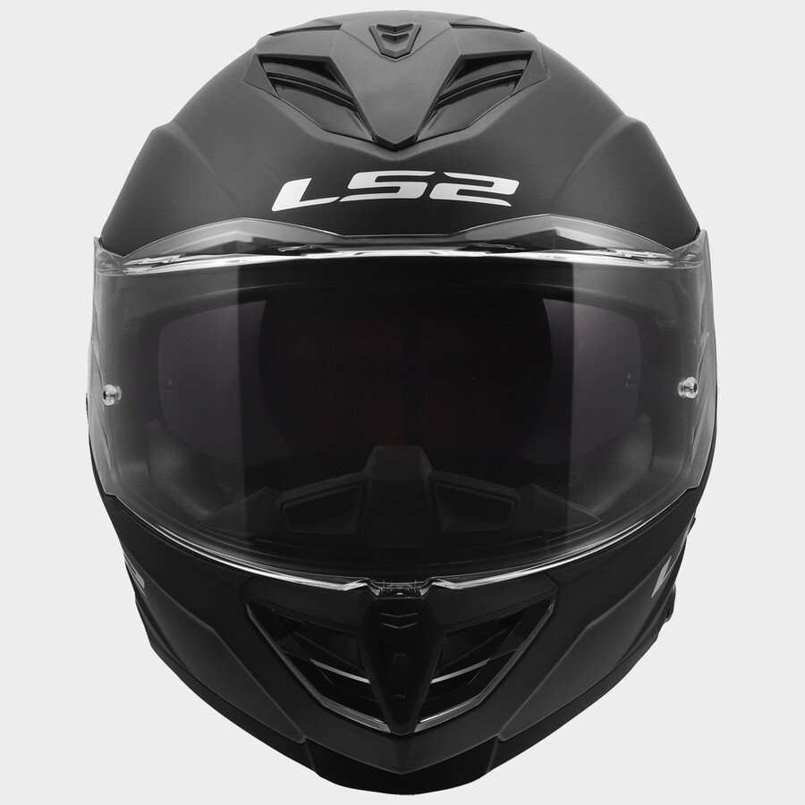Мотошлем LS2 FF818 Storm III Solid (3XL, черный матовый)