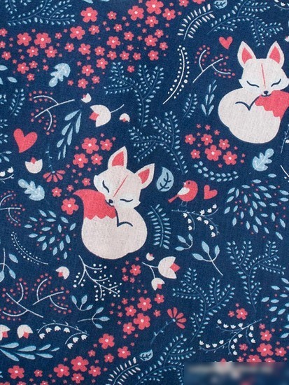 Постельное белье Amarobaby Лисички AMARO-5102-Li (синий)