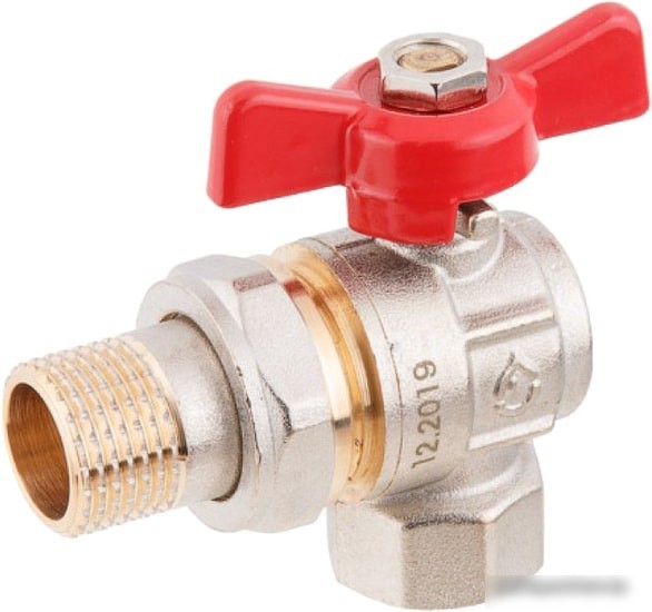 Запорная арматура AV Engineering Шаровой кран угловой бабочка НР-ВН 1" AVE094001E Запорная арматура AV Engineering Шаровой кран угловой бабочка НР-ВН 1" AVE094001E