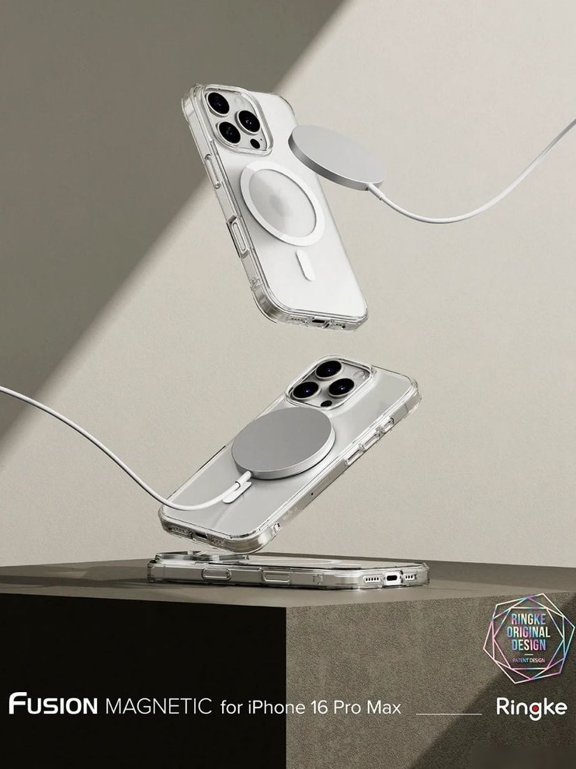 Чехол для телефона Ringke Fusion Magnetic Magsafe для iPhone 16 Pro Max Clear