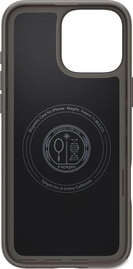 Чехол для телефона Spigen Thin Fit Mag Magsafe для iPhone 16 Pro Max Gunmetal