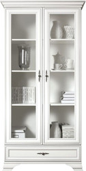 Шкаф-витрина BRW Kentaki S320-REG2W1S (белый)