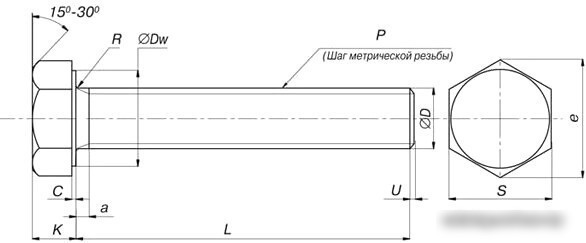 Набор болтов ЕКТ VZ010322 (240 шт)