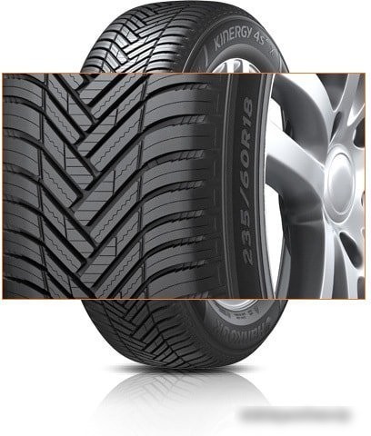 Всесезонные шины Hankook Kinergy 4S2 X H750A 225/50R18 99W