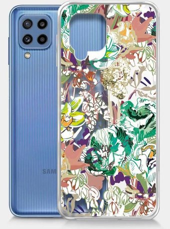 Чехол для телефона BoraSCO ArtWorks для Samsung Galaxy M32 51428 (прозрачный/рисунок)